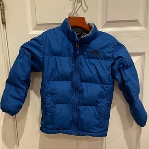 Blue North Face Jacket - Size 6
